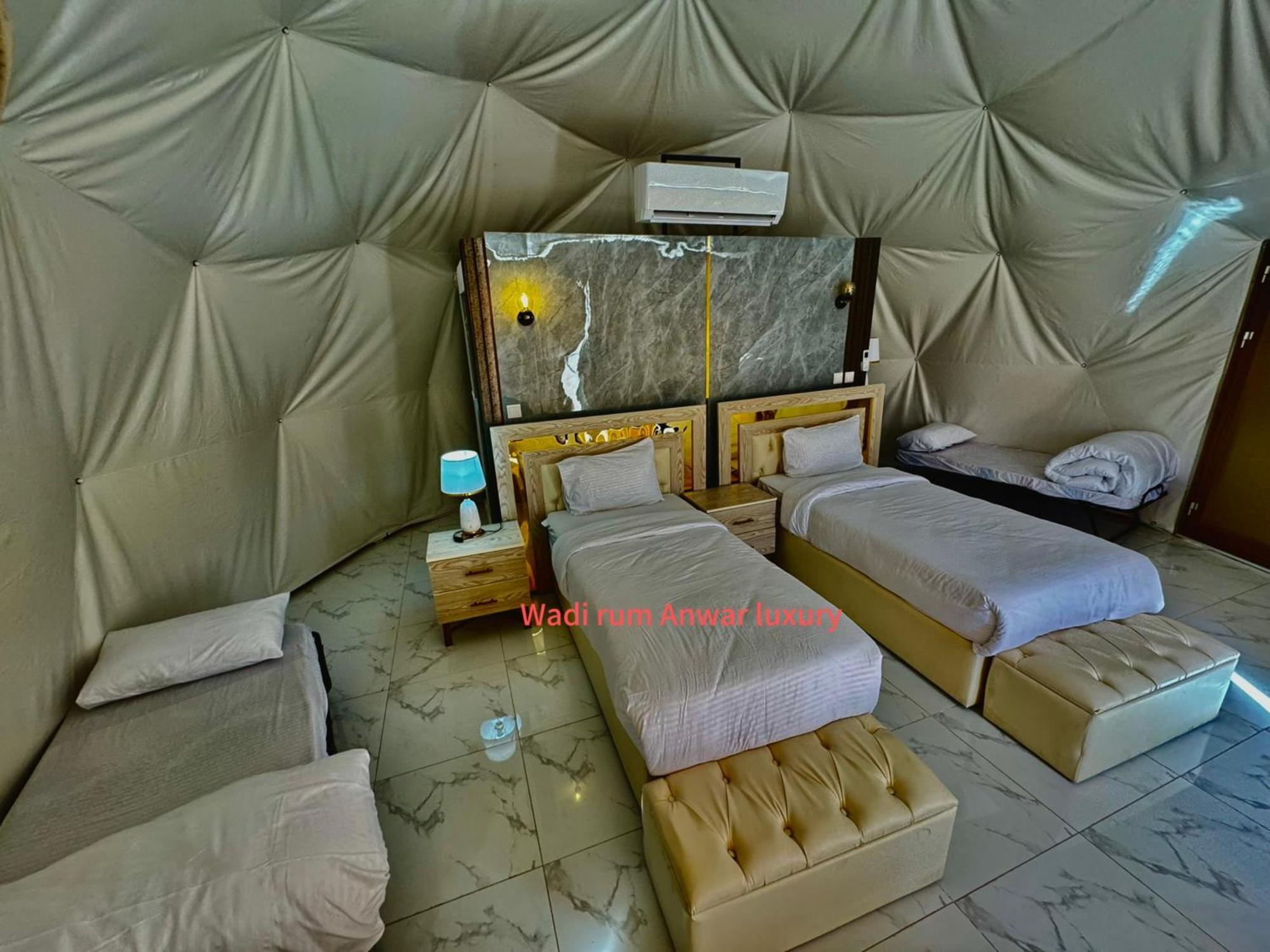 Wadi Rum Anwar Luxury Camp Exterior photo